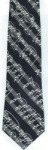 Tie Score Diagonal on Black