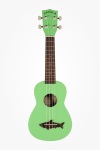Ukulele Shark Bridge Surf Green